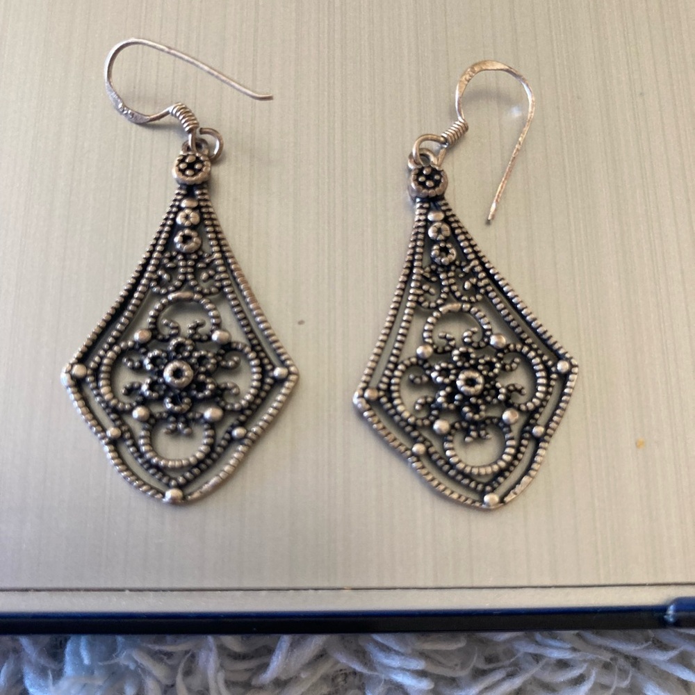 Sterling silver earrings